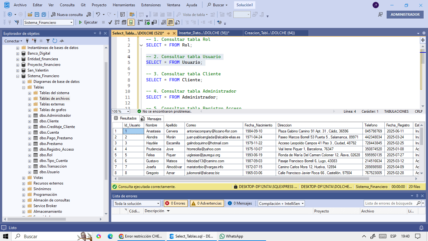 Mockup App Financiera Android